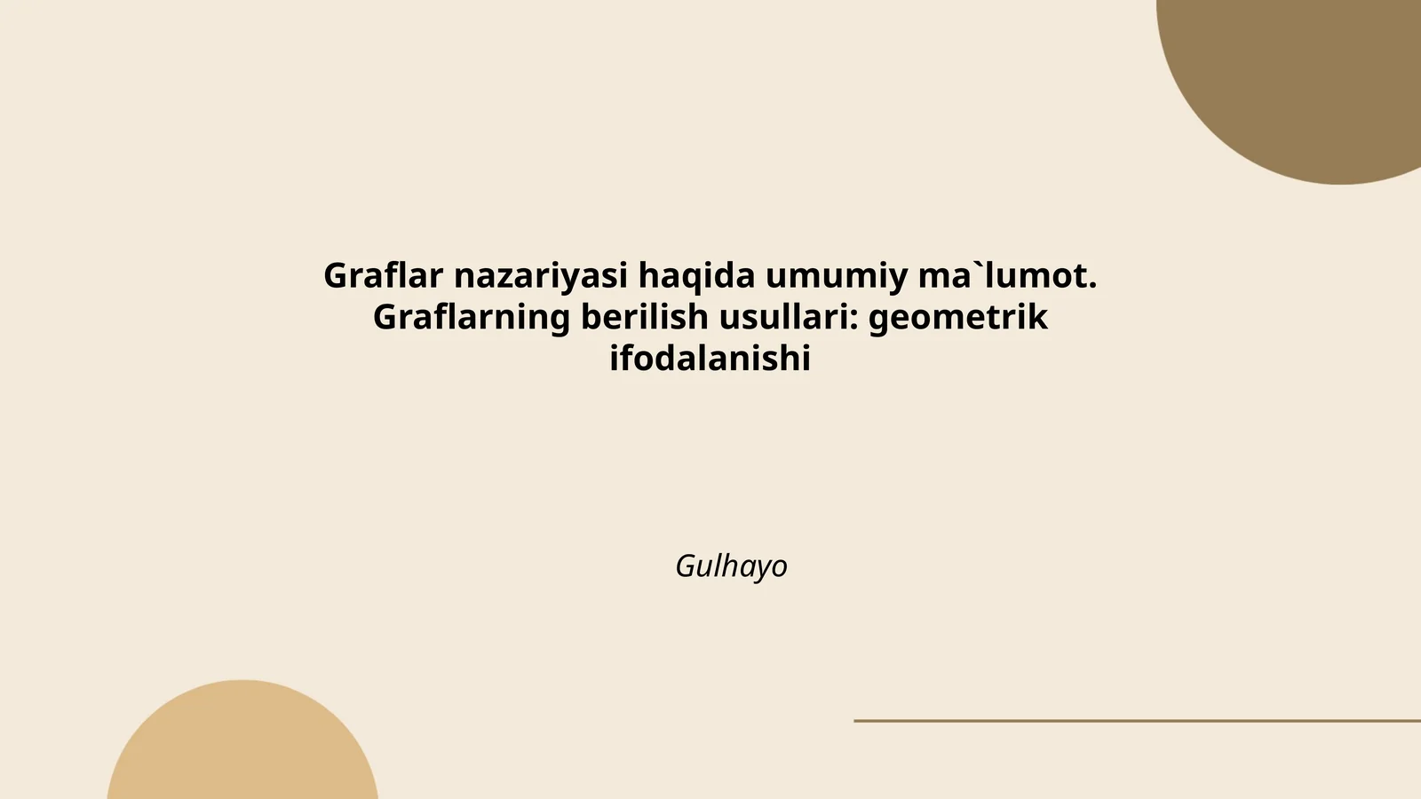 Graflar nazariyasi