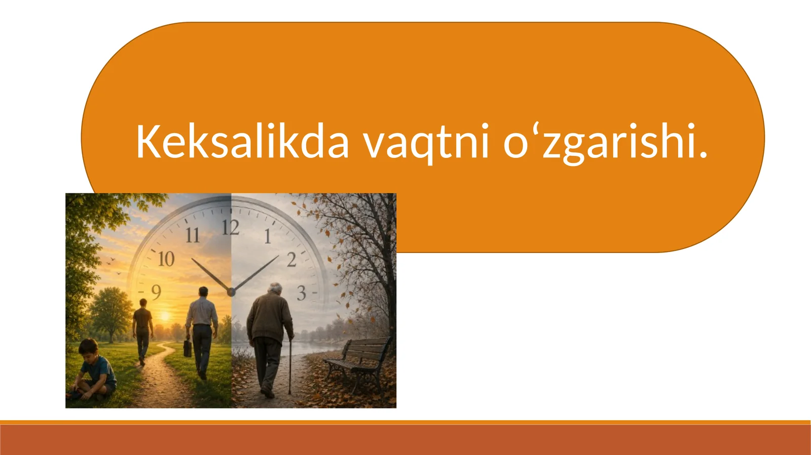 Keksalikda vaqtni o‘zgarishi.