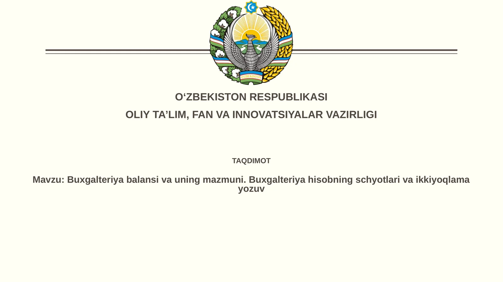 Buxgalteriyabalansivauningmazmuni