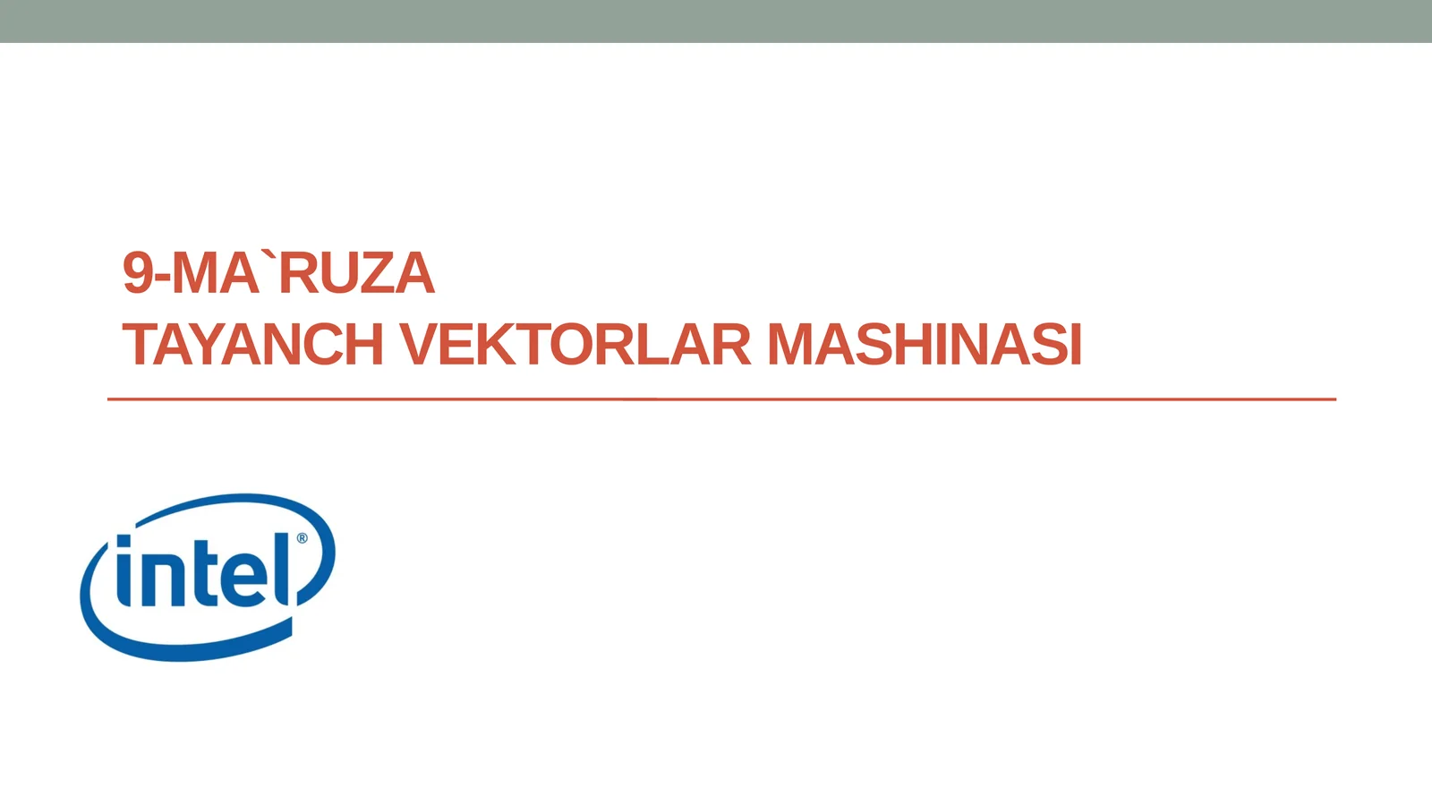 Tayanchvektorlar mashinasi