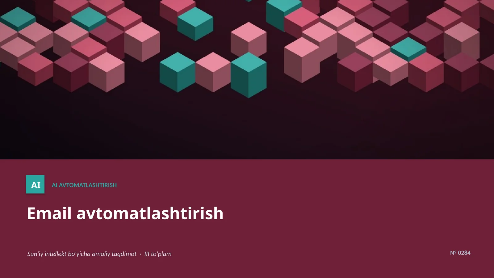 AI AVTOMATLASHTIRISH