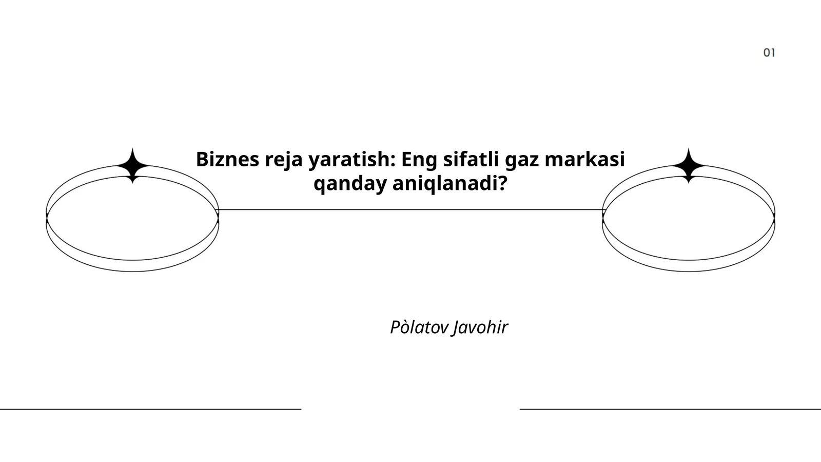 Biznes reja yaratish: Eng sifatli gaz markasi qanday aniqlanadi?