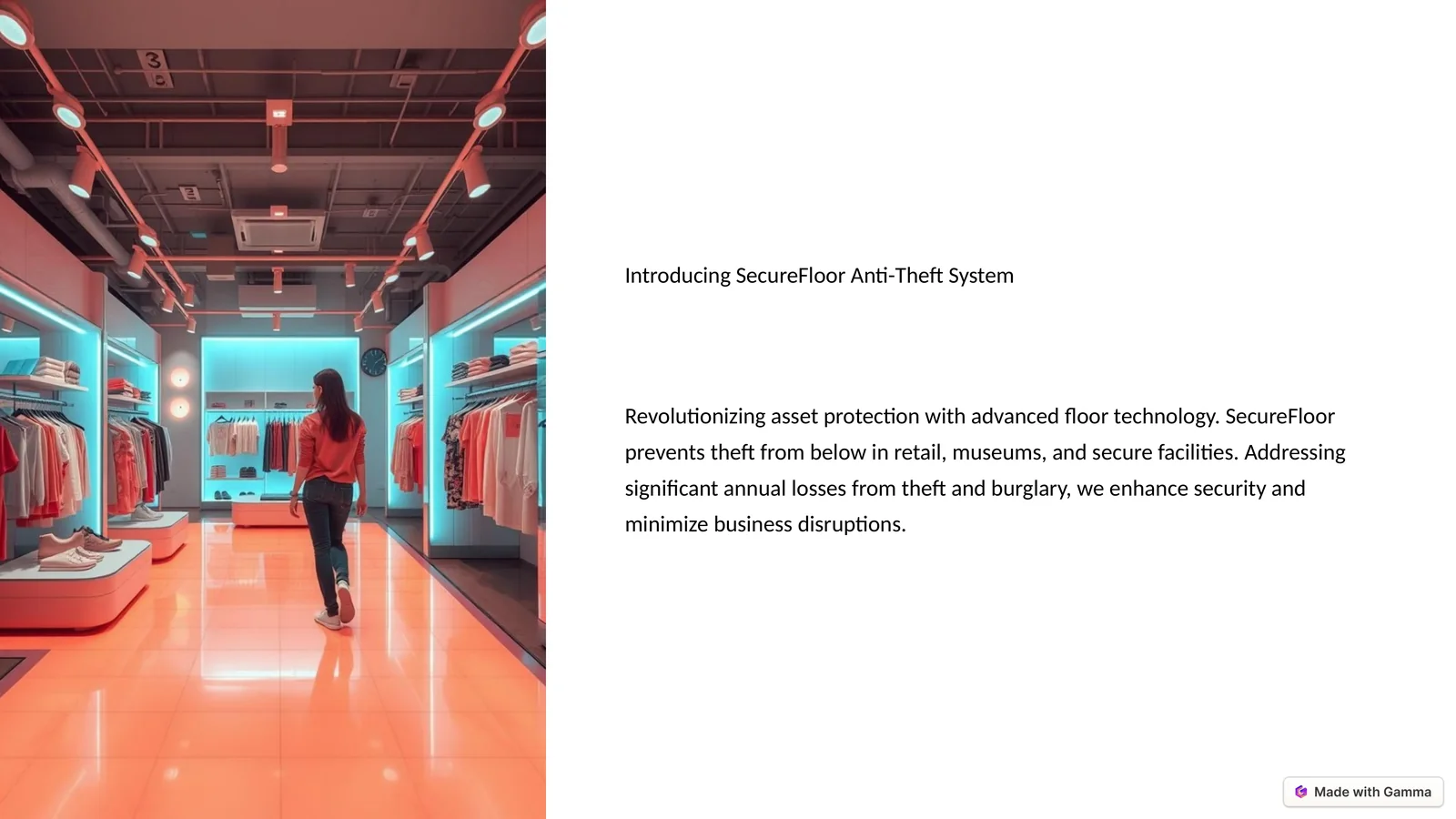 SecureFloor Anti-Theft System