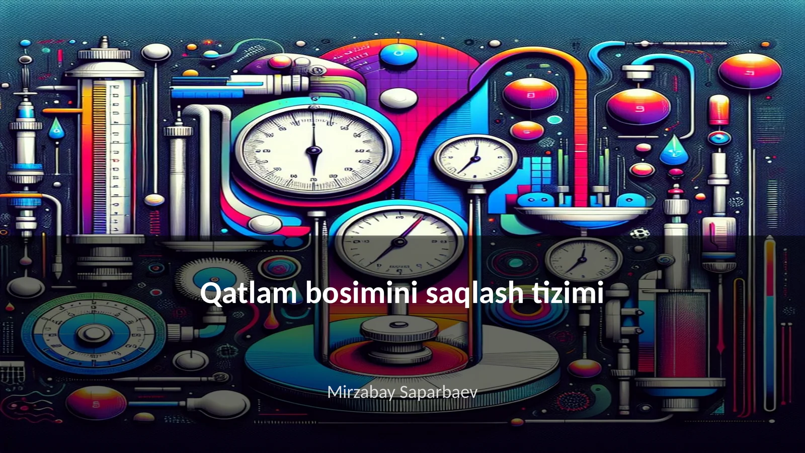 Qatlam bosimini saqlash tizimi