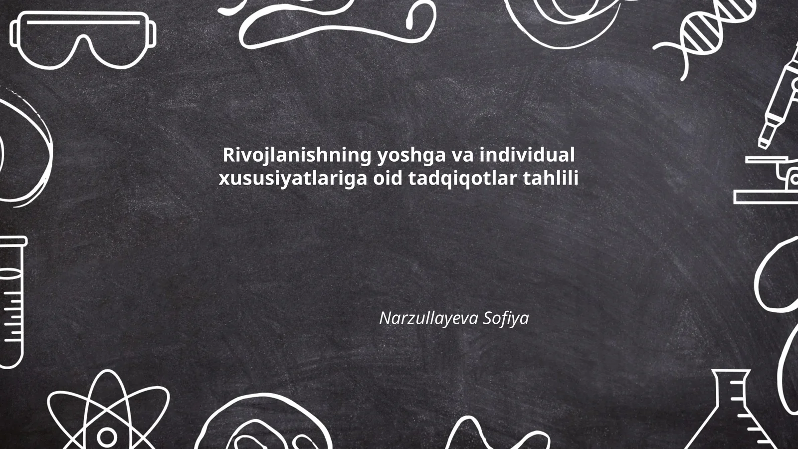 Rivojlanishning yoshga va individual xususiyatlariga oid tadqiqotlar tahlili
