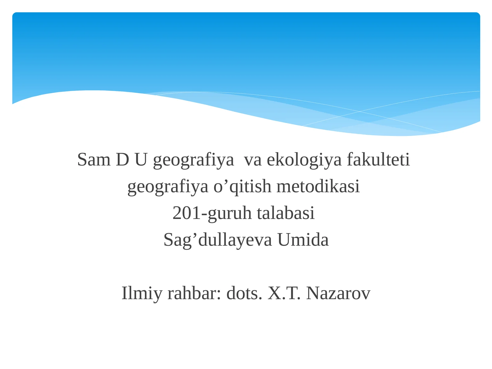 Quyi Amudaryo landshaftlari ekologik barqarorligini ta'minlashda fitomeliorativ tadbirlarning ahamiyati