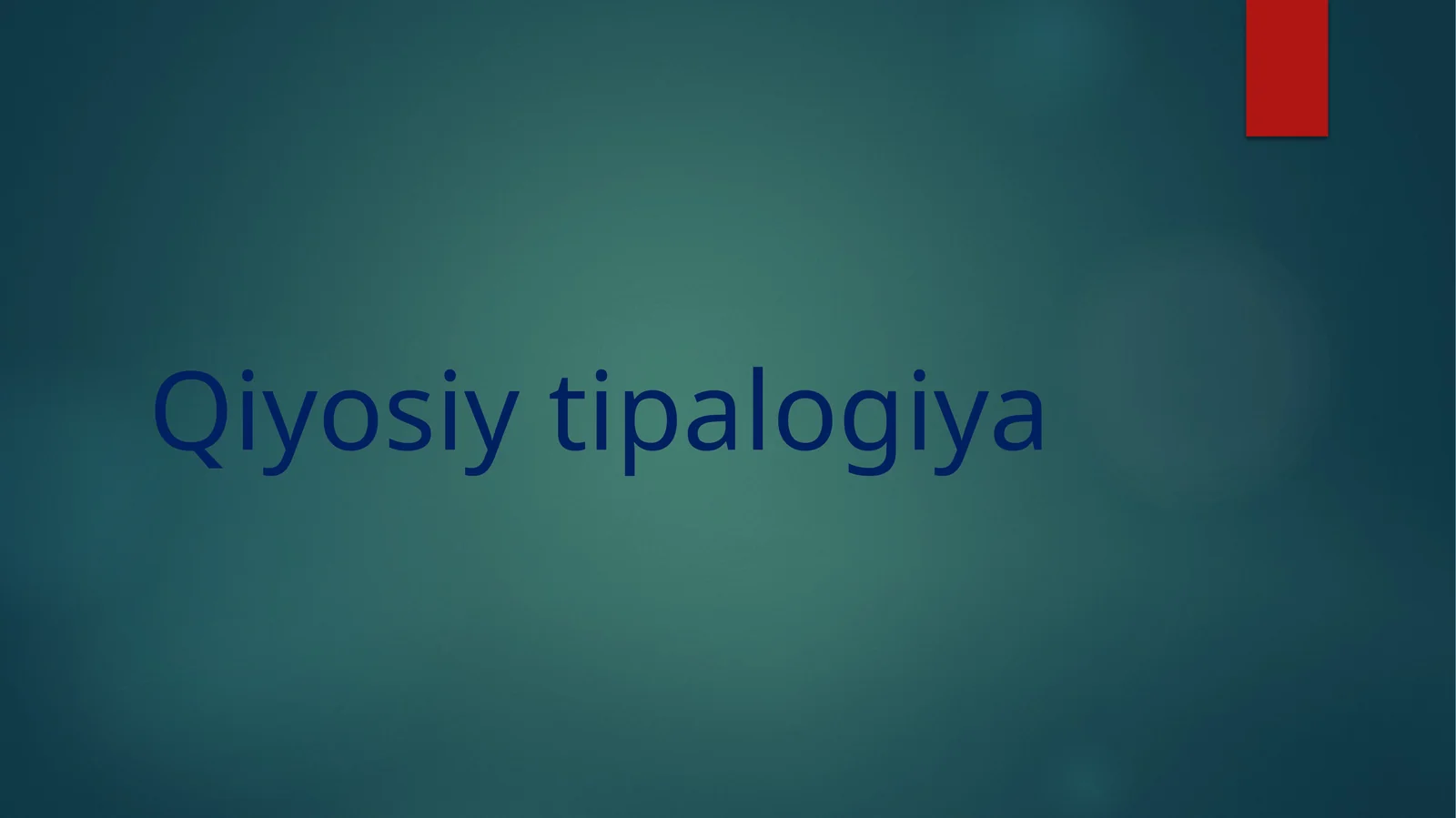 Qiyosiytipalogiya