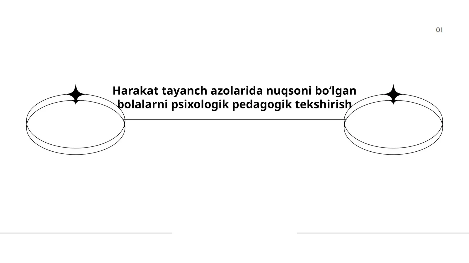 Harakat tayanch azolarida nuqsoni boʻlgan bolalarni psixologik pedagogik tekshirish