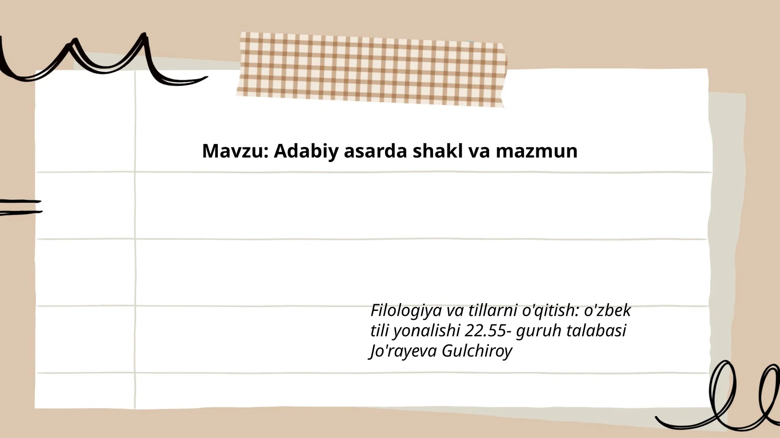 Filologiya va tillarni o'qitish: O'zbek tili yonalishi 22.55