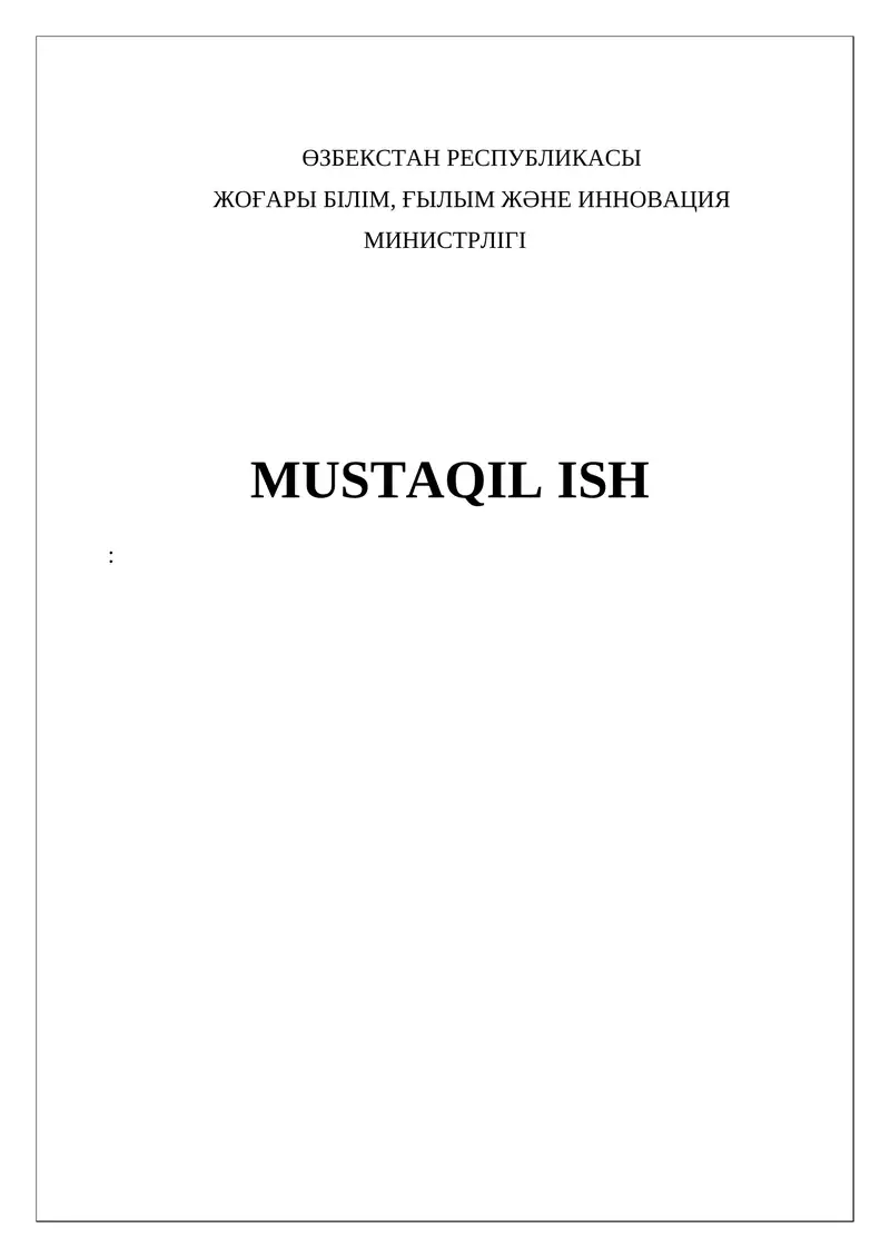 Glikogenniń sintezleniwi (Glikogenez)