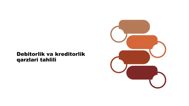 Debitorlik va kreditorlik qarzlari tahlili