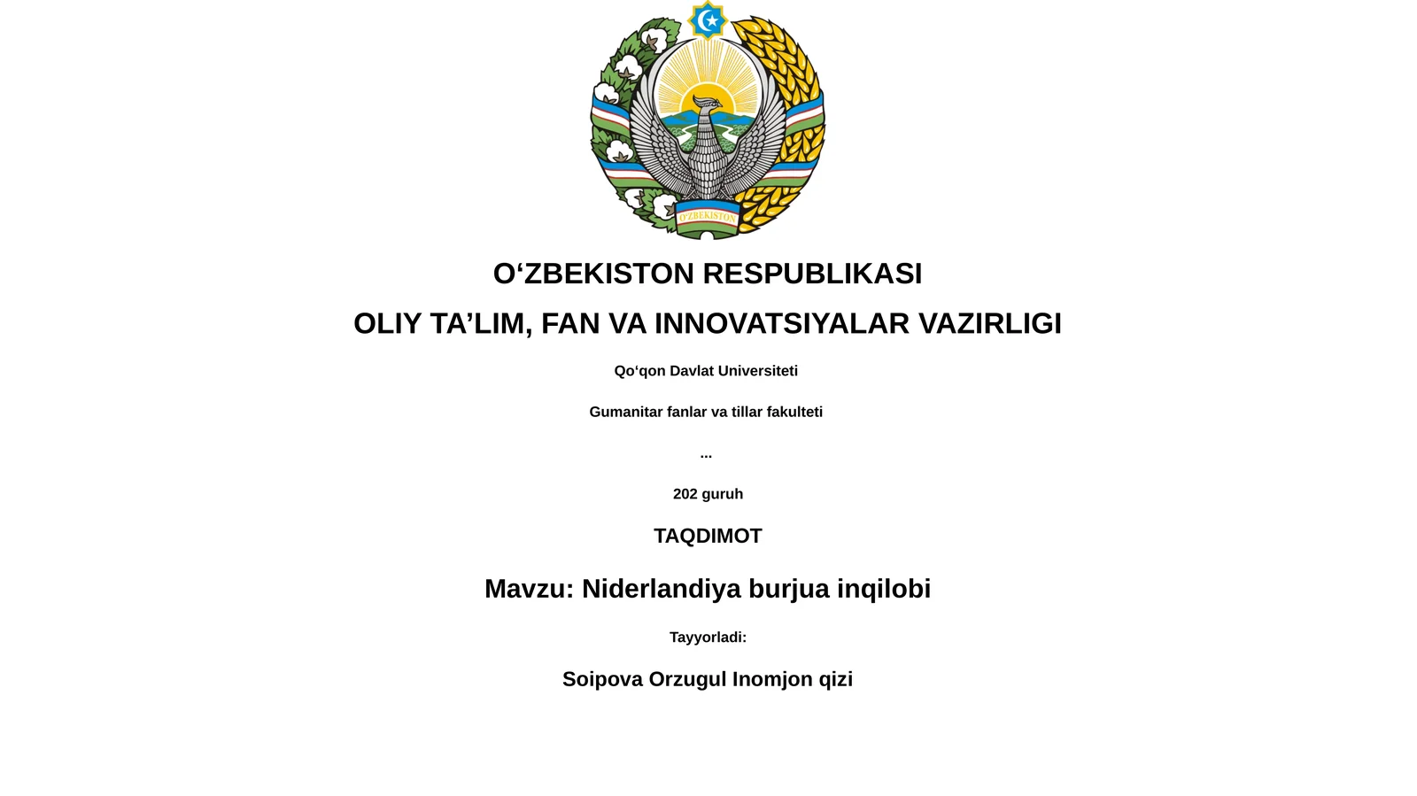 Niderlandiya burjua inqilobi