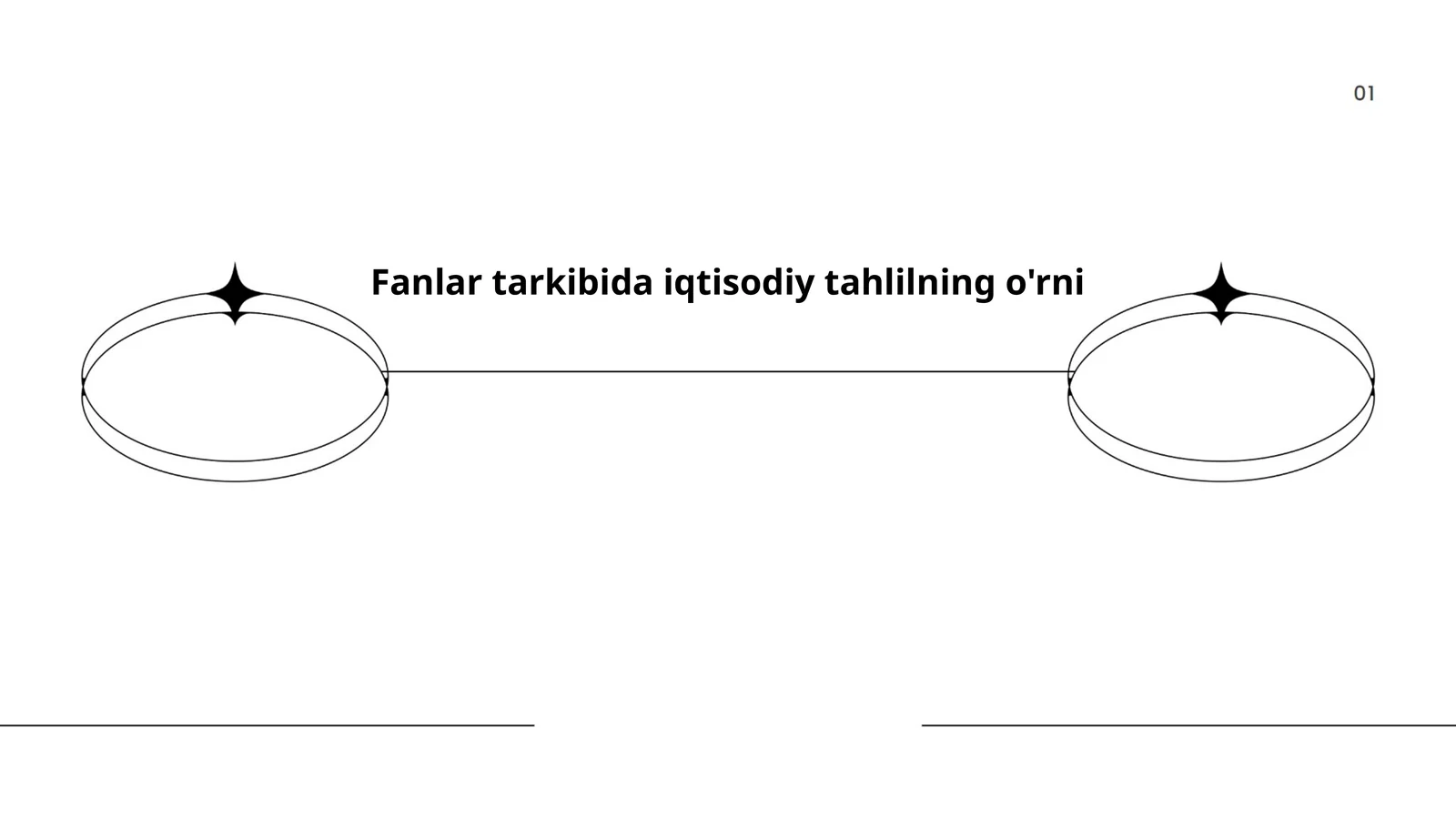 Fanlar tarkibida iqtisodiy tahlilning o'rni