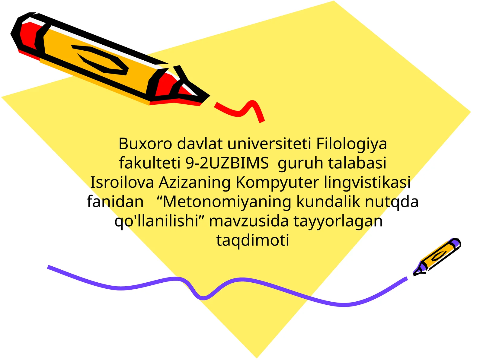 Metonomiyaning kundalik nutqda qo'llanilishi
