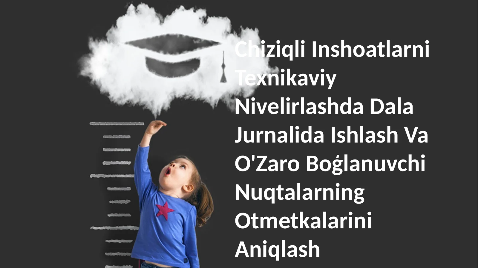 Chiziqli Inshoatlarni Texnikaviy Nivelirlashda Dala Jurnalida Ishlash Va O'Zaro Boģlanuvchi Nuqtalarning Otmetkalarini Aniqlash