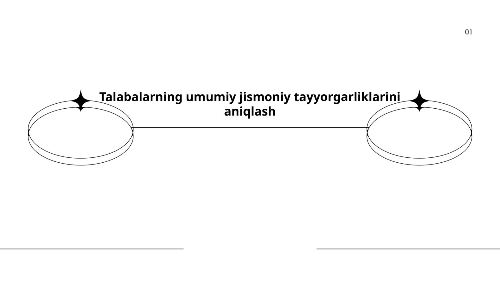 Talabalarning umumiy jismoniy tayyorgarliklarini aniqlash