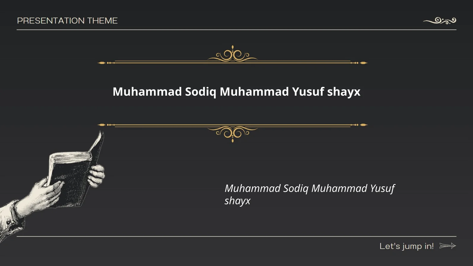 Muhammad Sodiq Muhammad Yusuf hayoti
