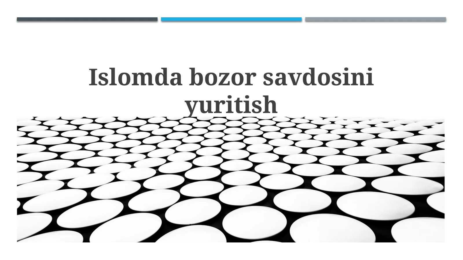 Islomdabozorsavdosiniyuritish