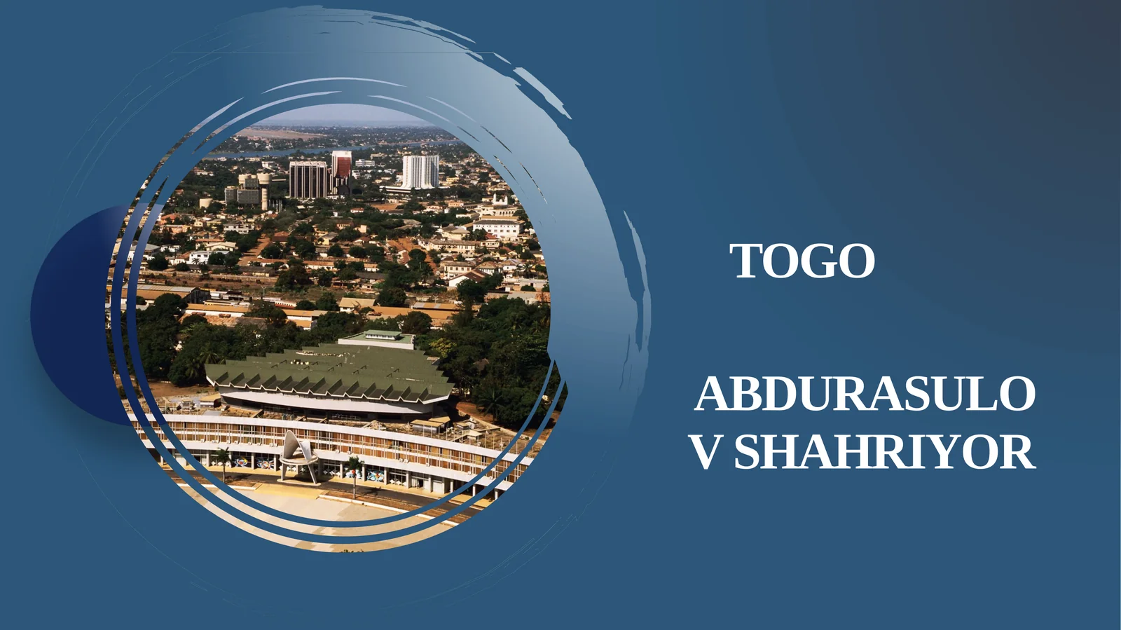 Togo Bojxonasiyosat itahlili