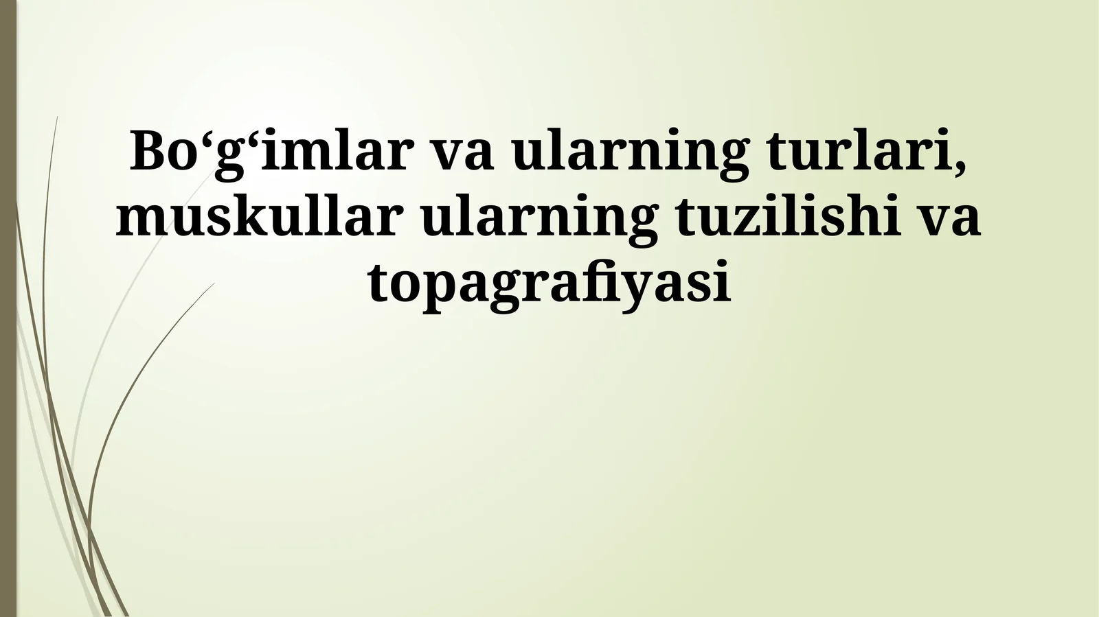 Koʻndalang-targʻil mushaklar
