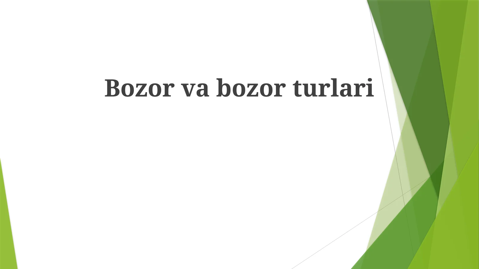 Bozorvabozorturlari