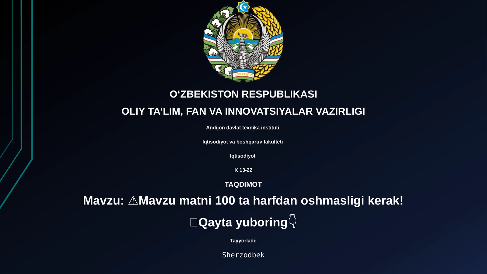Xalqaro Standartlar