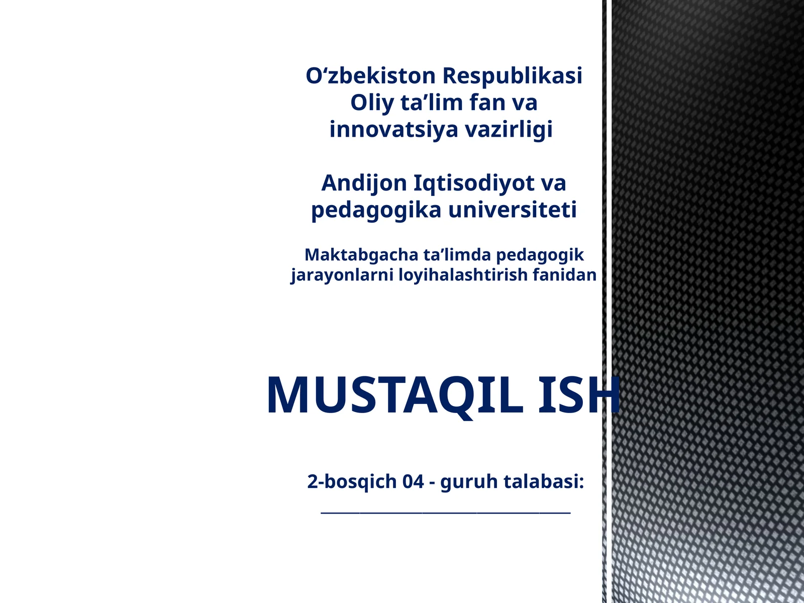 SAYRNING ILK YOSHDAGI BOLALAR