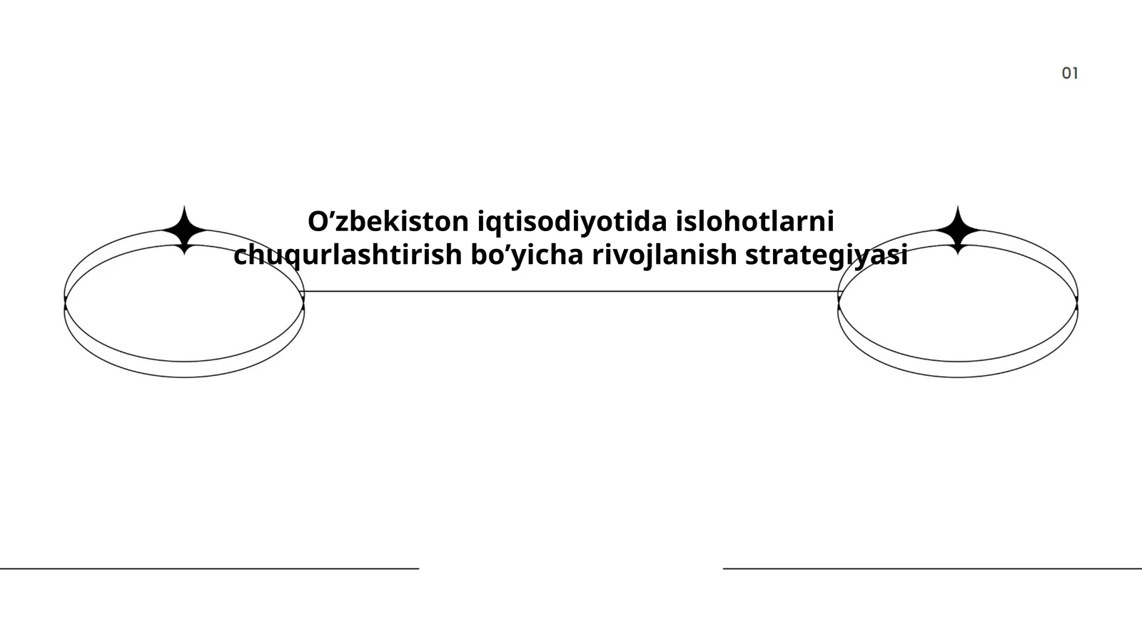 Oʼzbekiston iqtisodiyotida islohotlarni chuqurlashtirish boʼyicha rivojlanish strategiyasi