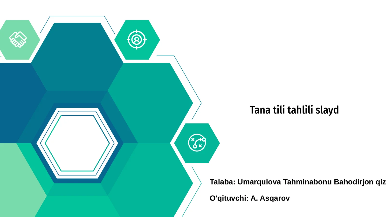Tana tili tahlili slayd