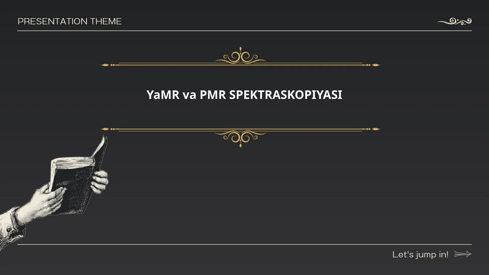 YaMR va PMR SPEKTRASKOPIYASI