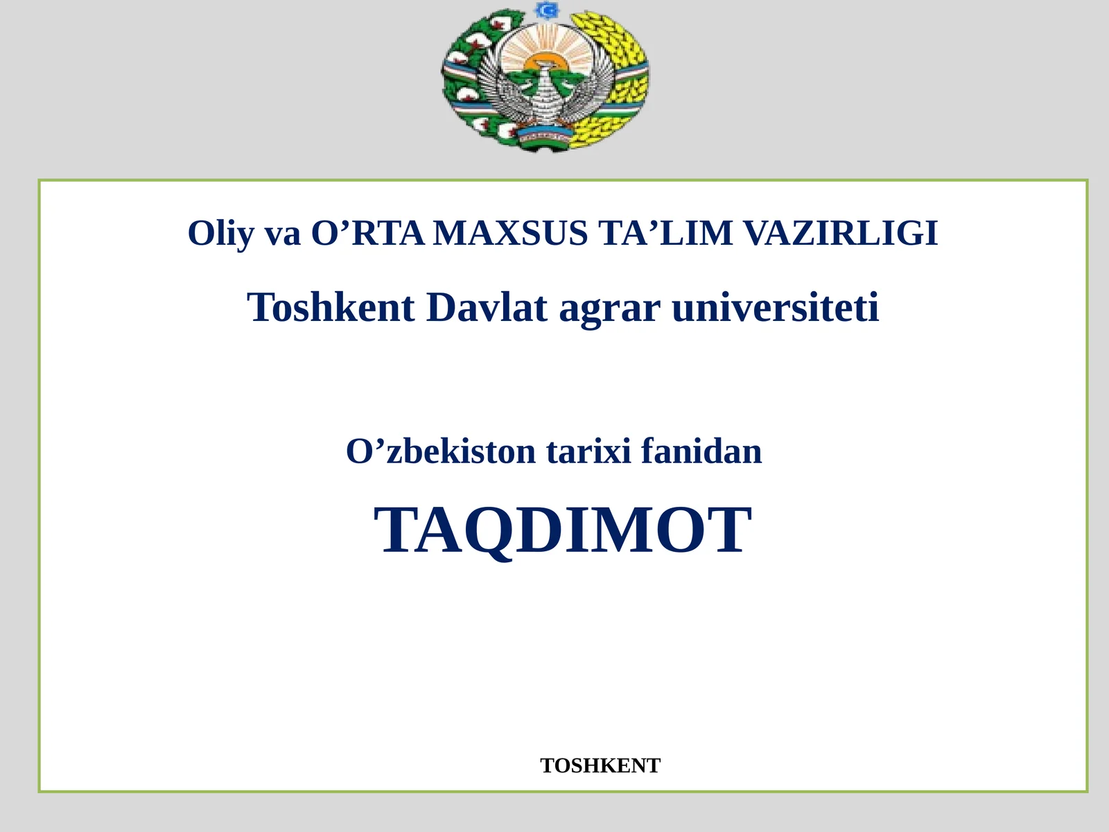 O`zbekiston san'ati 50–80 yillarida