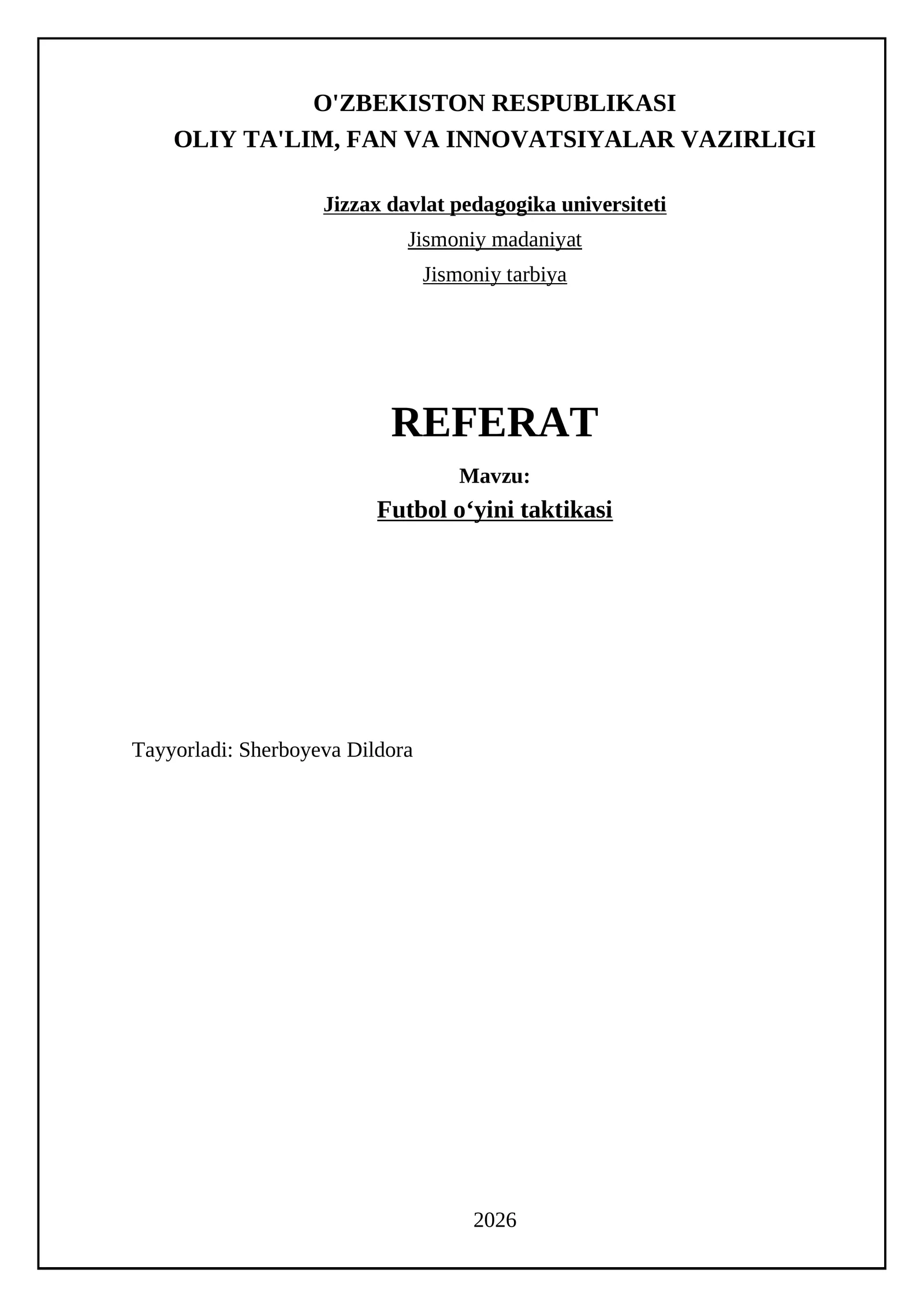 Futbol oʻyini taktikasi