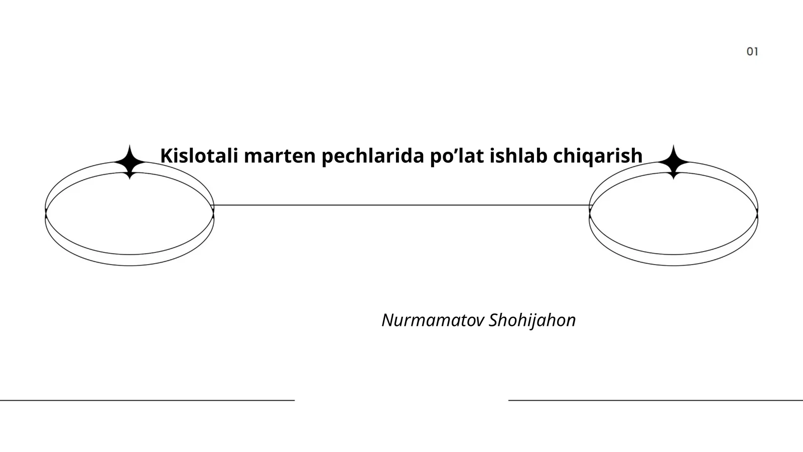 Kislotali marten pechlarida po’lat ishlab chiqarish