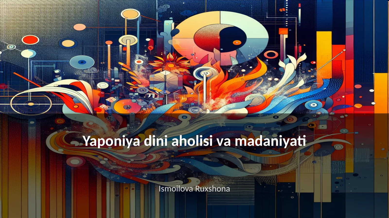 Yaponiya dini aholisi va madaniyati
