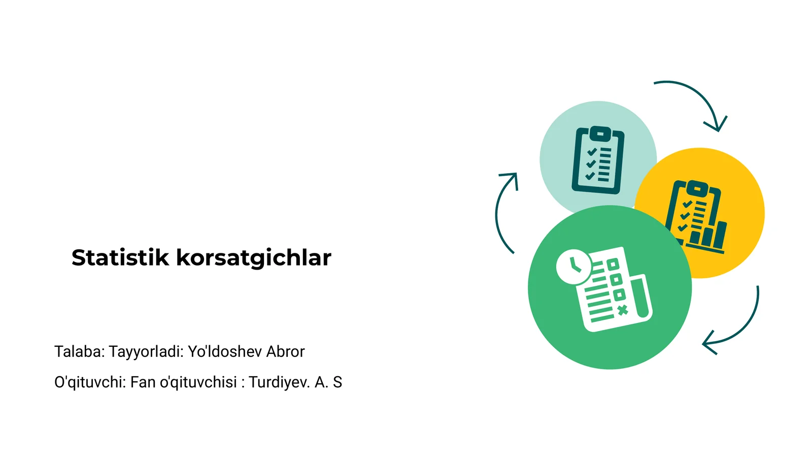 Statistik korsatgichlar
