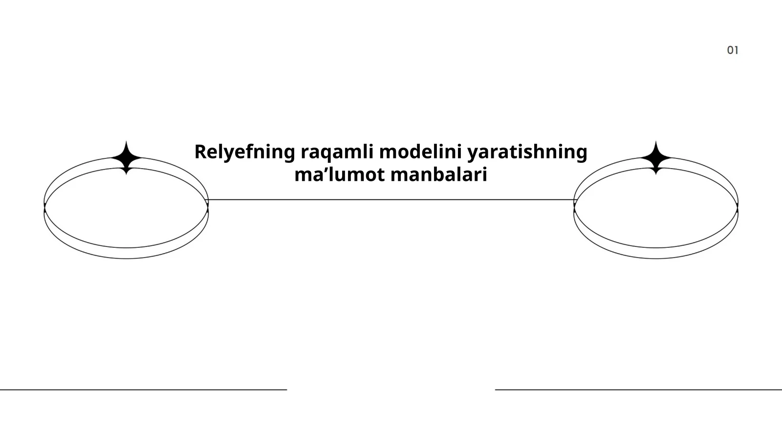 Relyefning raqamli modelini yaratishning maʼlumot manbalari