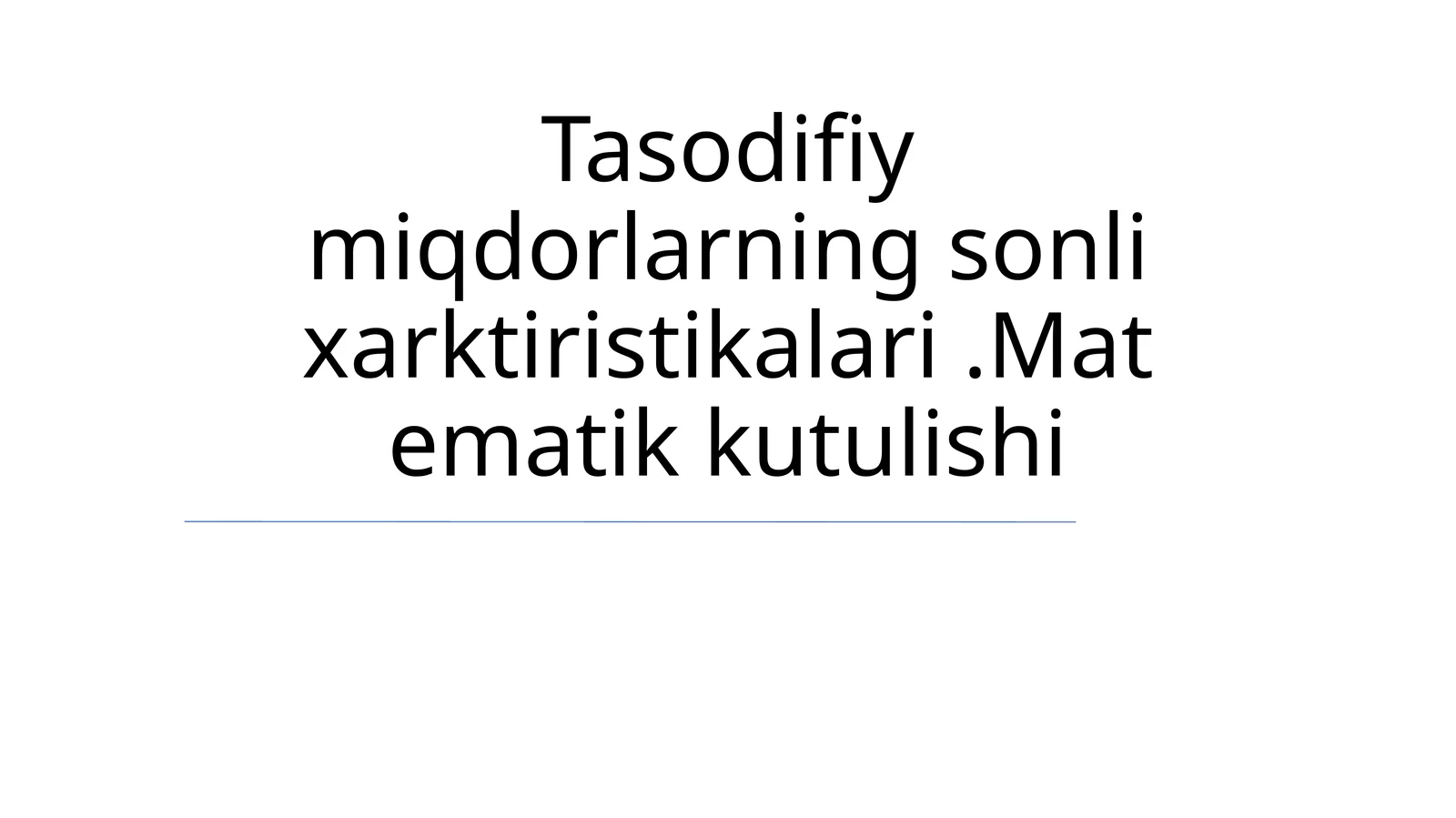Matematik kutulishi
