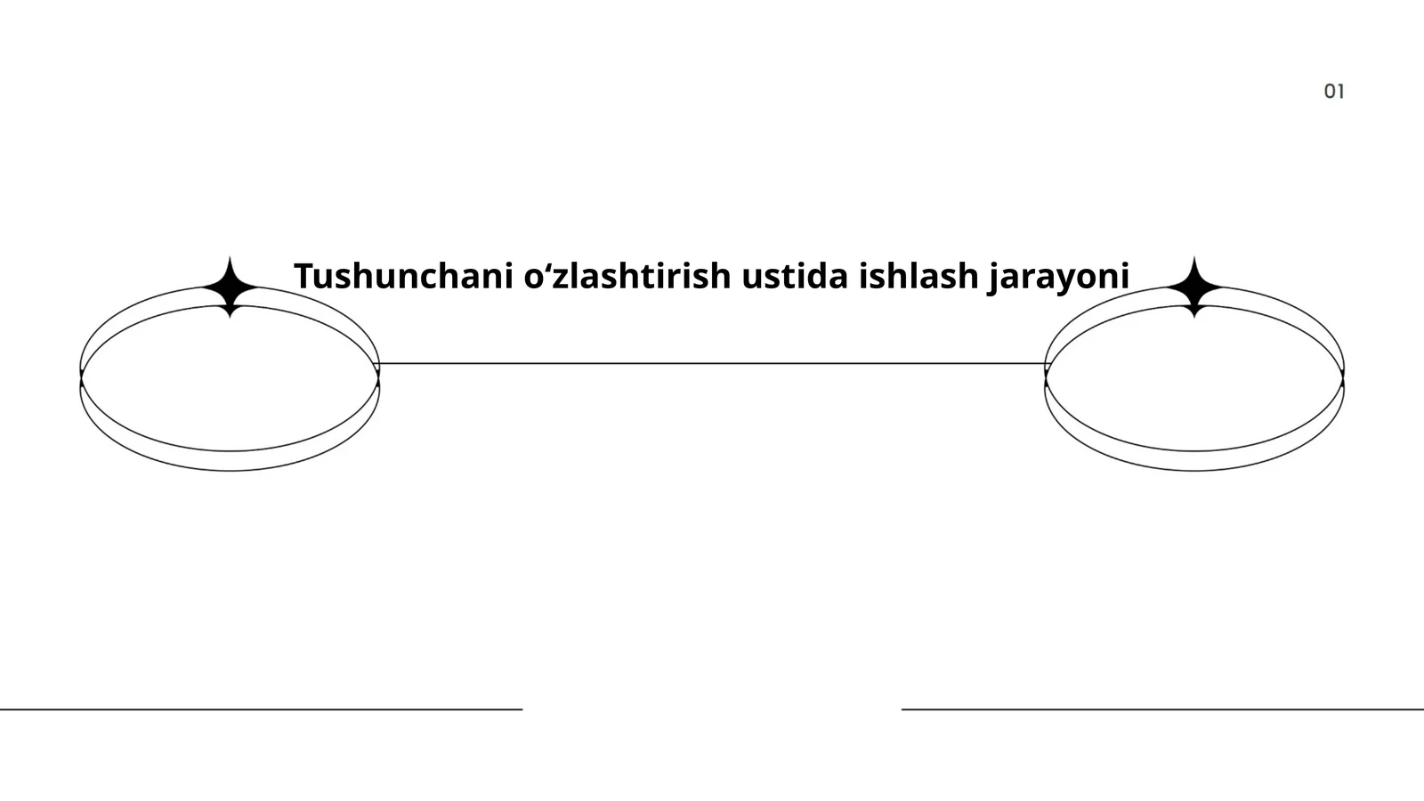 Tushunchani oʻzlashtirish ustida ishlash jarayoni