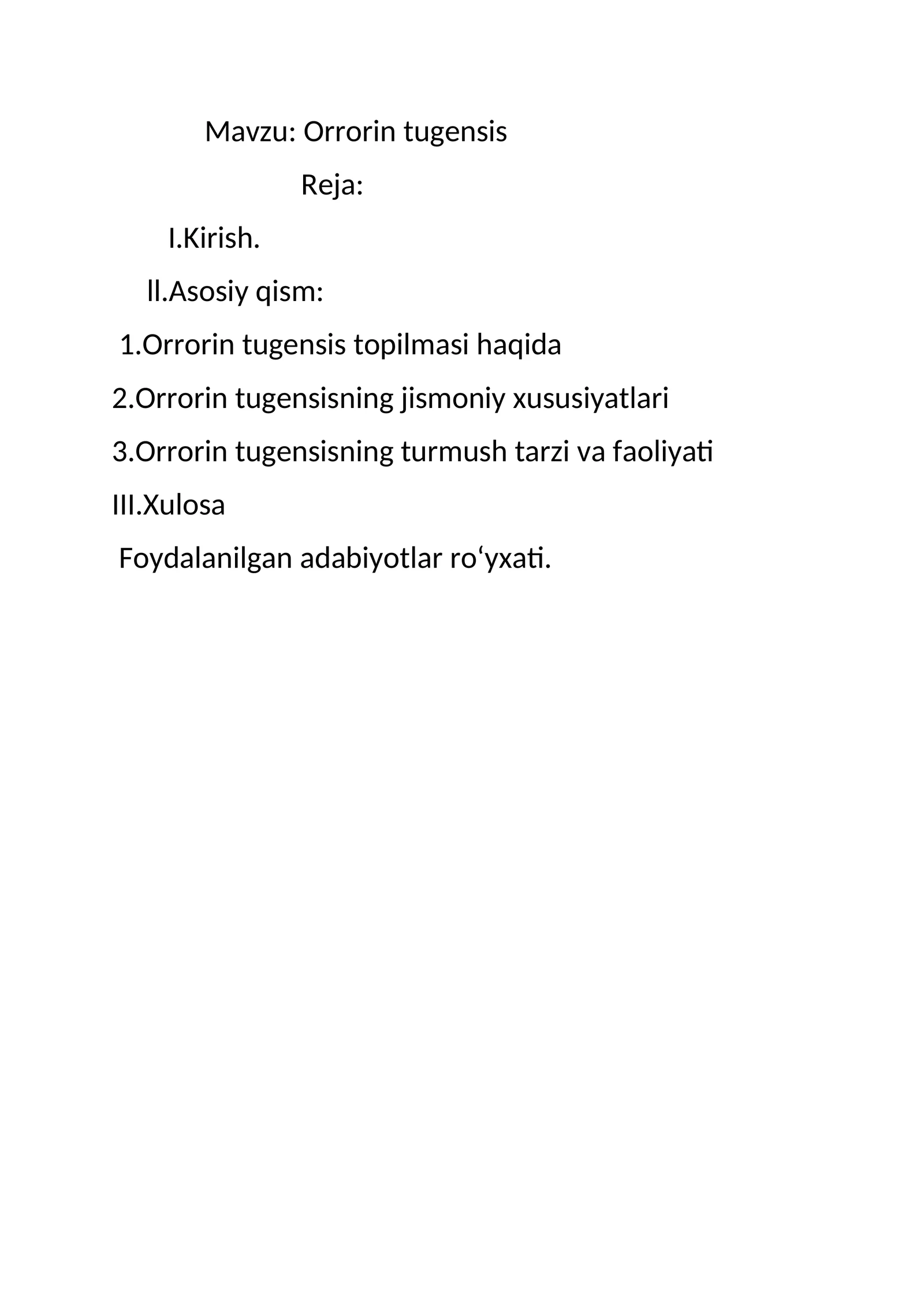 Orrorin tugensis