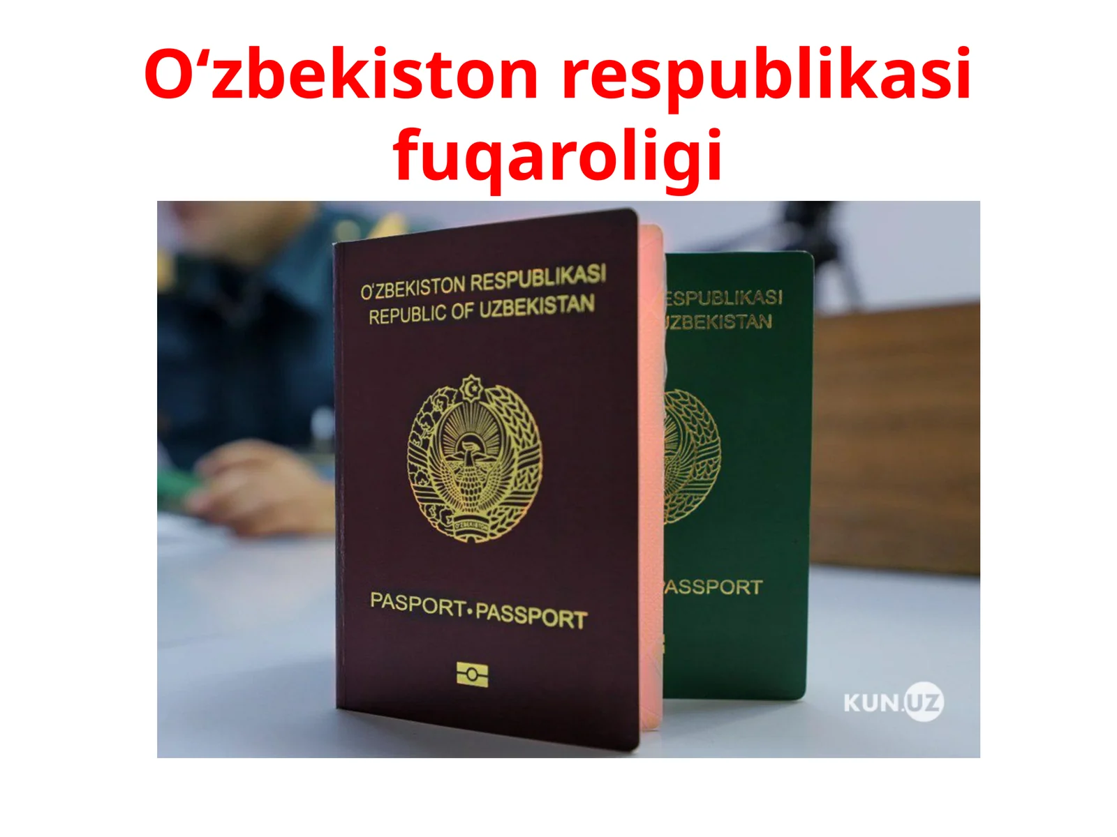 Fuqarolarning huquqiy holati