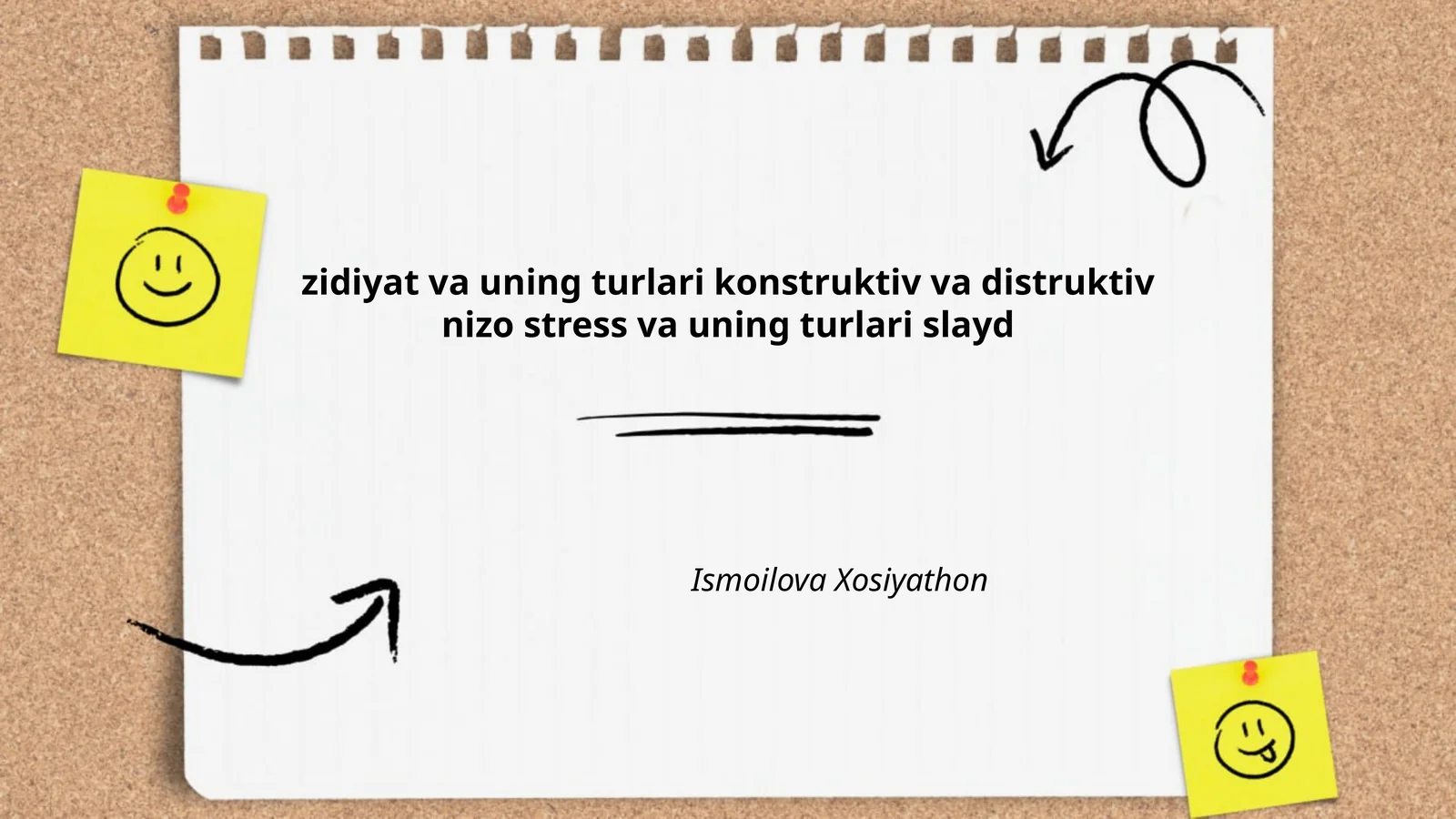 Ziddiyat va uning turlari slayd