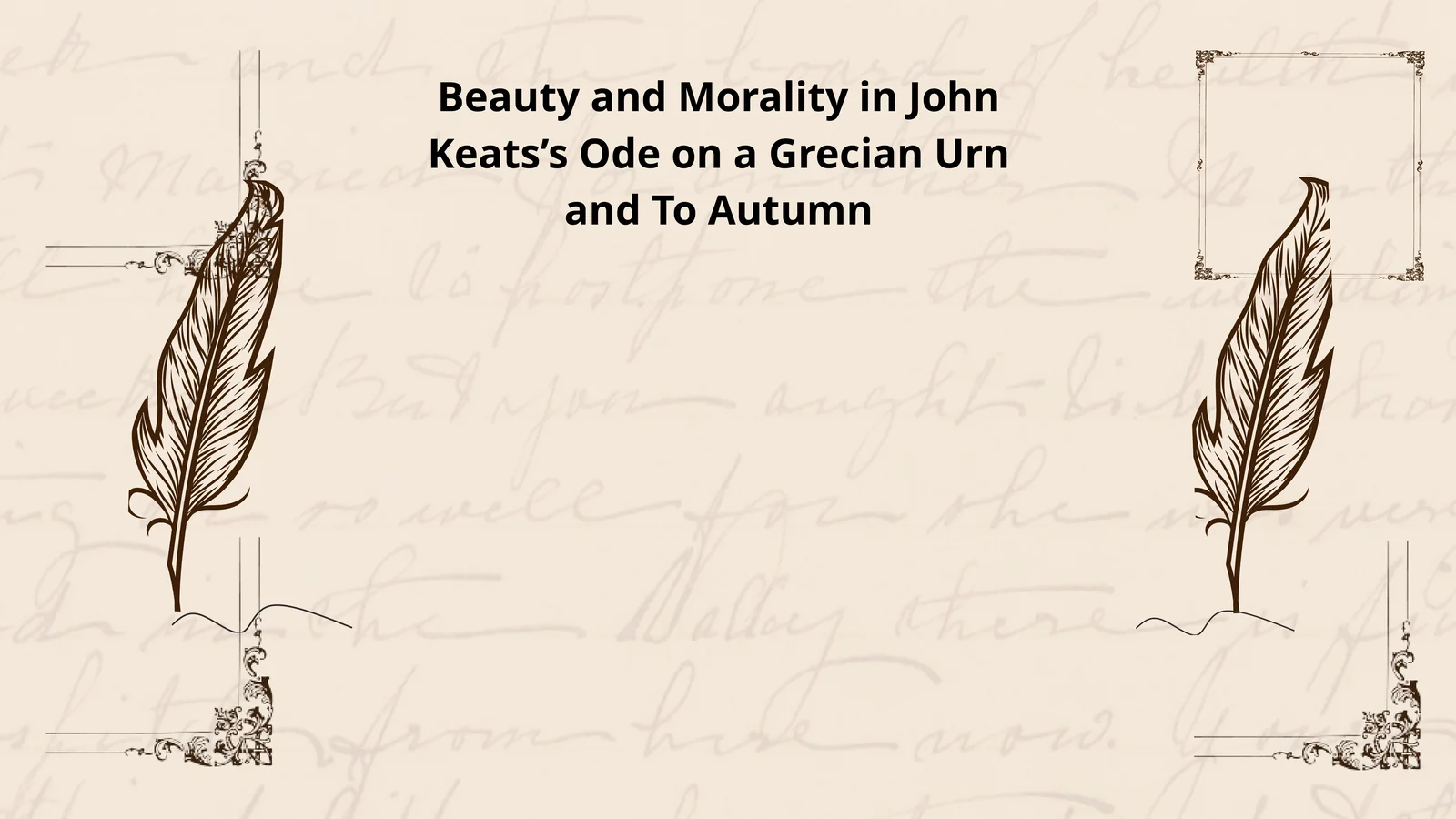 John Keats – Life and Literary Background