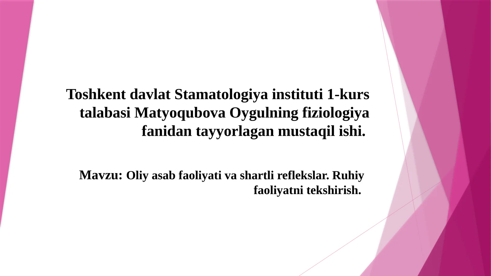 Oliya sabfa oliyati (OAF) fiziologiyasi