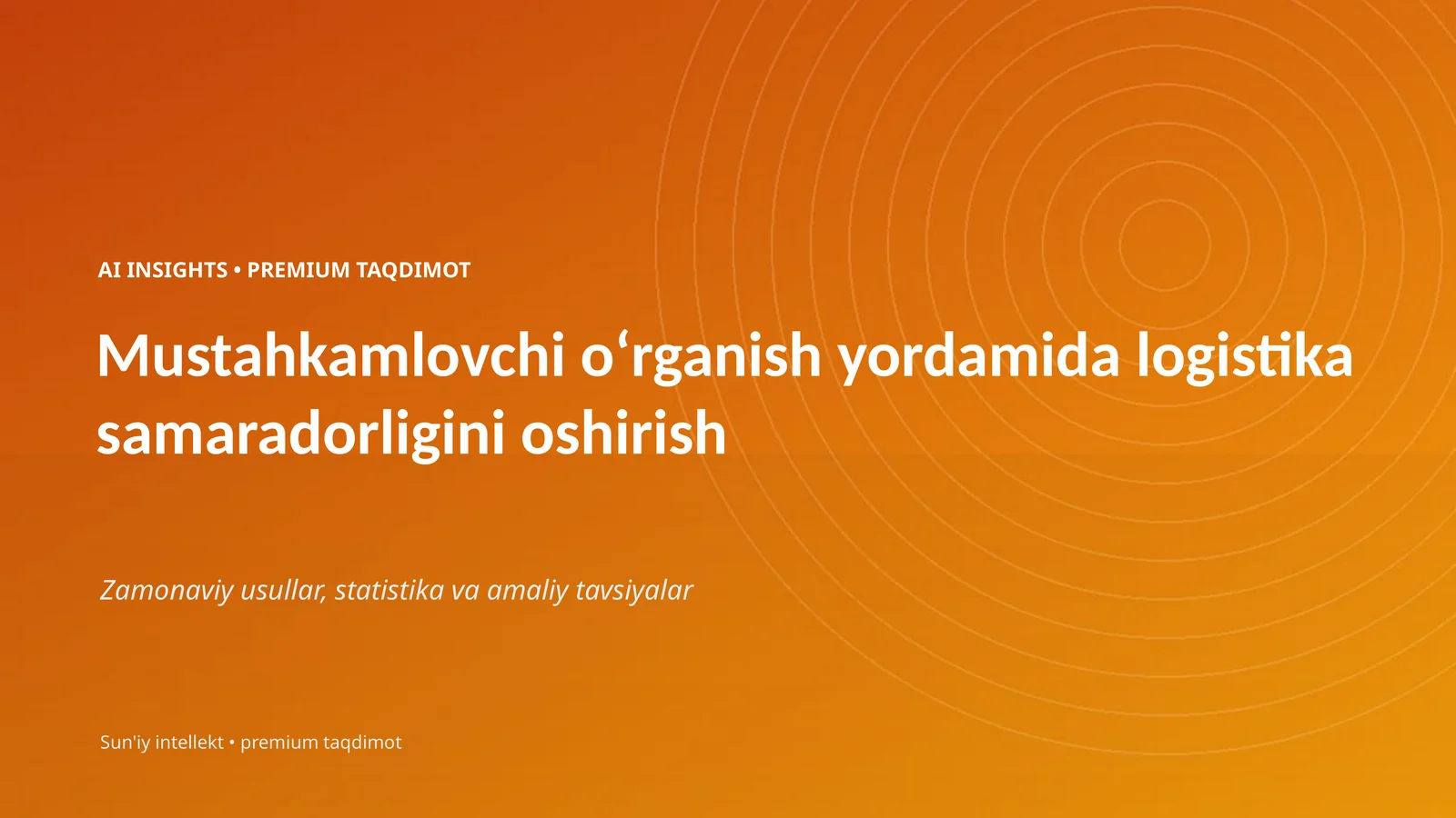 SUN'IY INTELLEKT