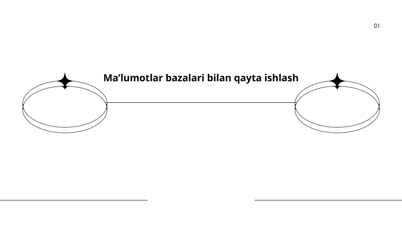 Ma’lumotlar bazalari bilan qayta ishlash