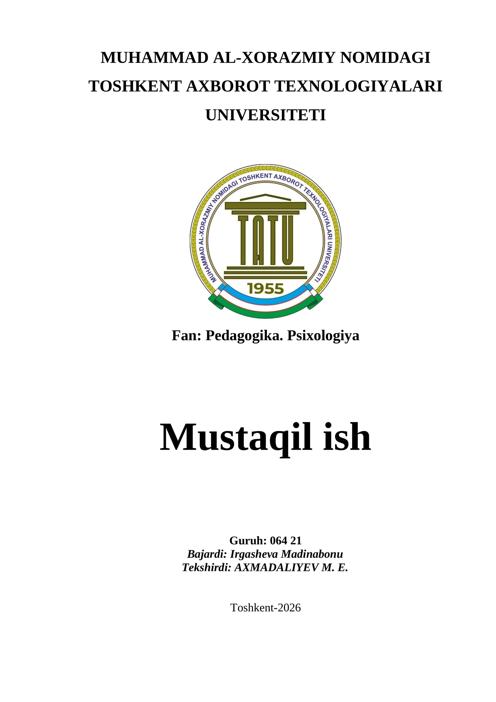 Operatorlarning guruh bo’lib faoliyat ko’rsatishida psixologik moslashuvning ahamiyati