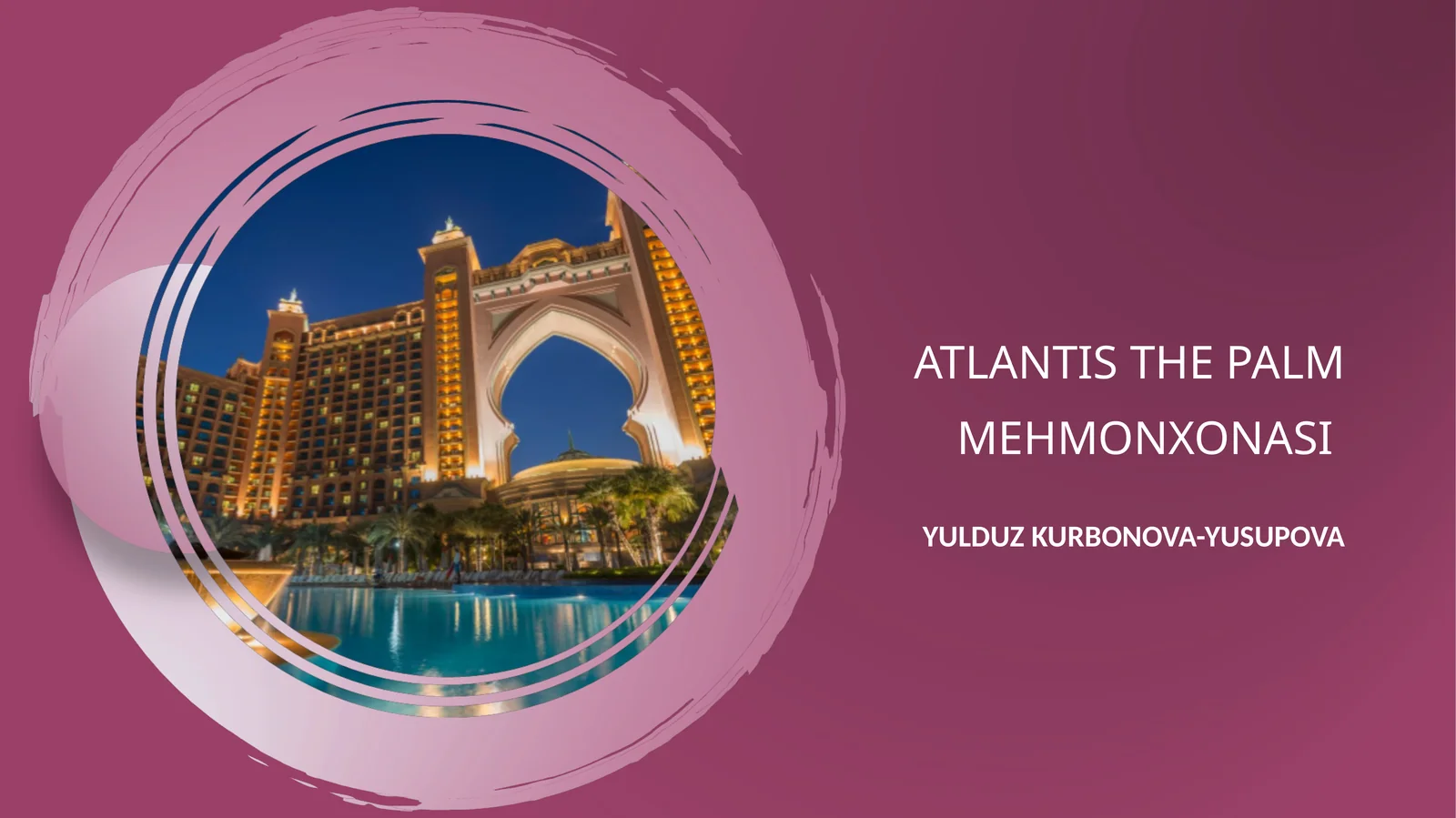 ATLANTIS THE PALMMEHMONXONASI