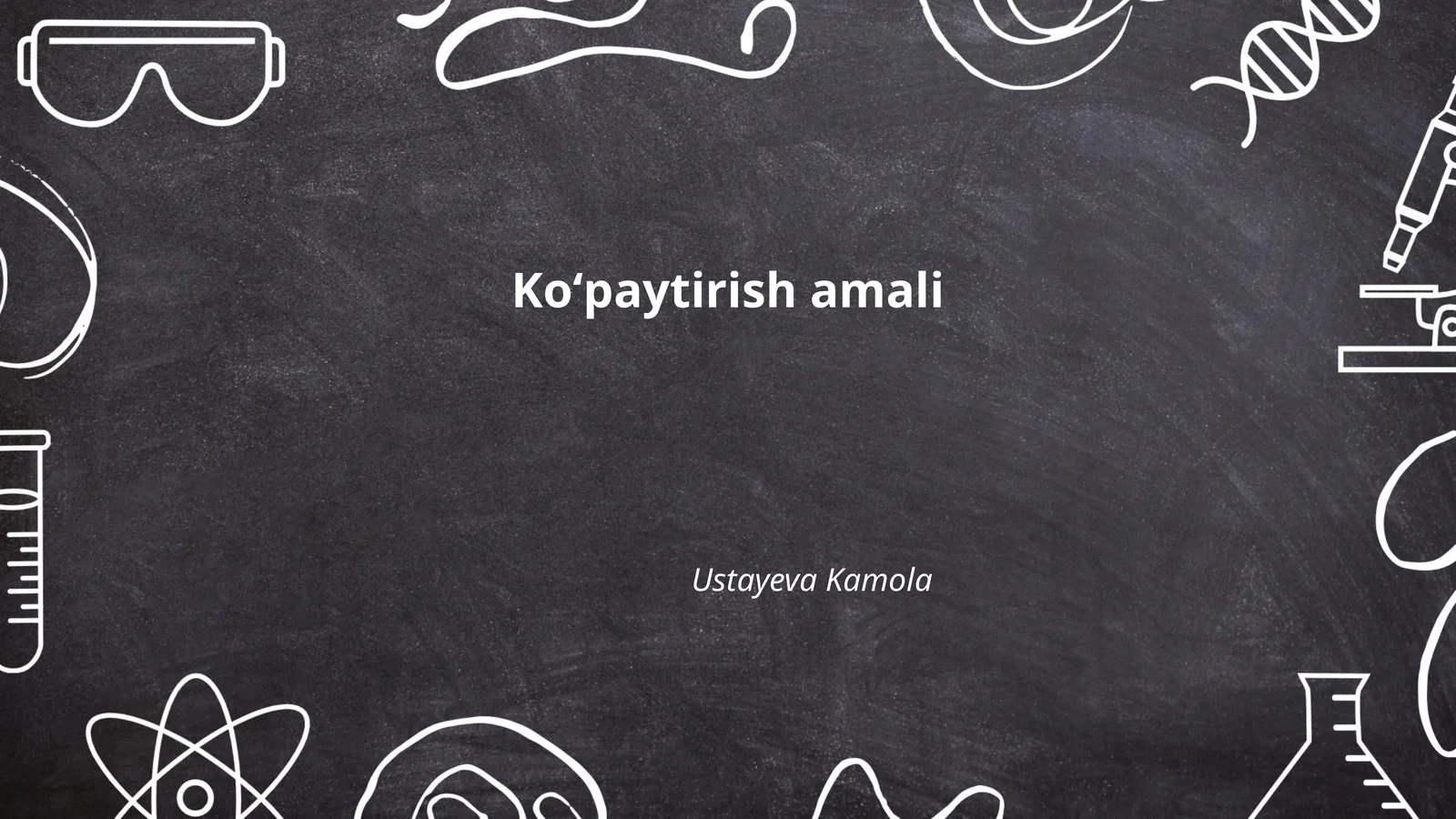 Koʻpaytirish amali