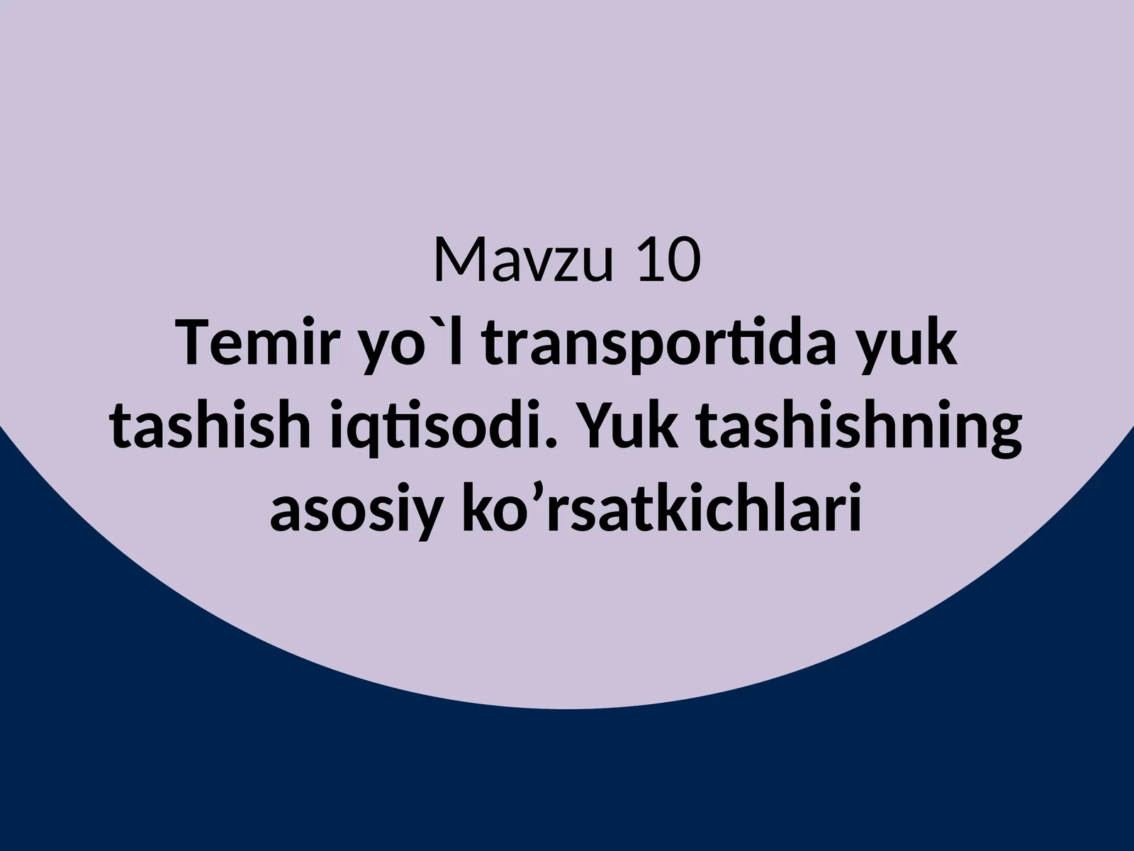 Temir yo`l trаnspоrtidа yuktashishi iqtisodi. Yuktashishning asosiy ko’rsatkichlari