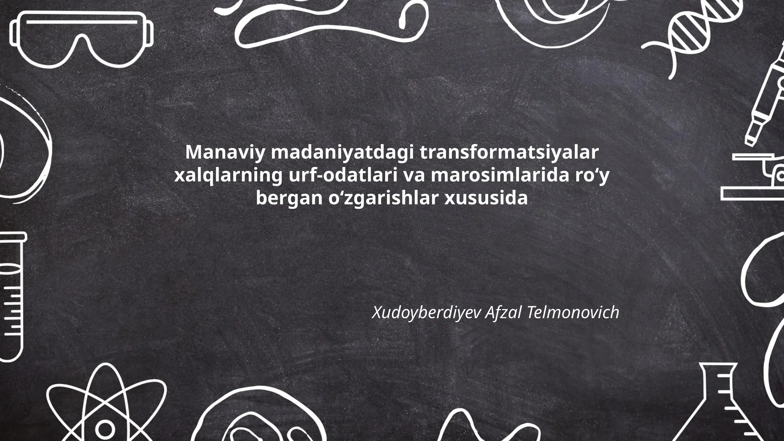 Manaviy madaniyatdagi transformatsiyalar